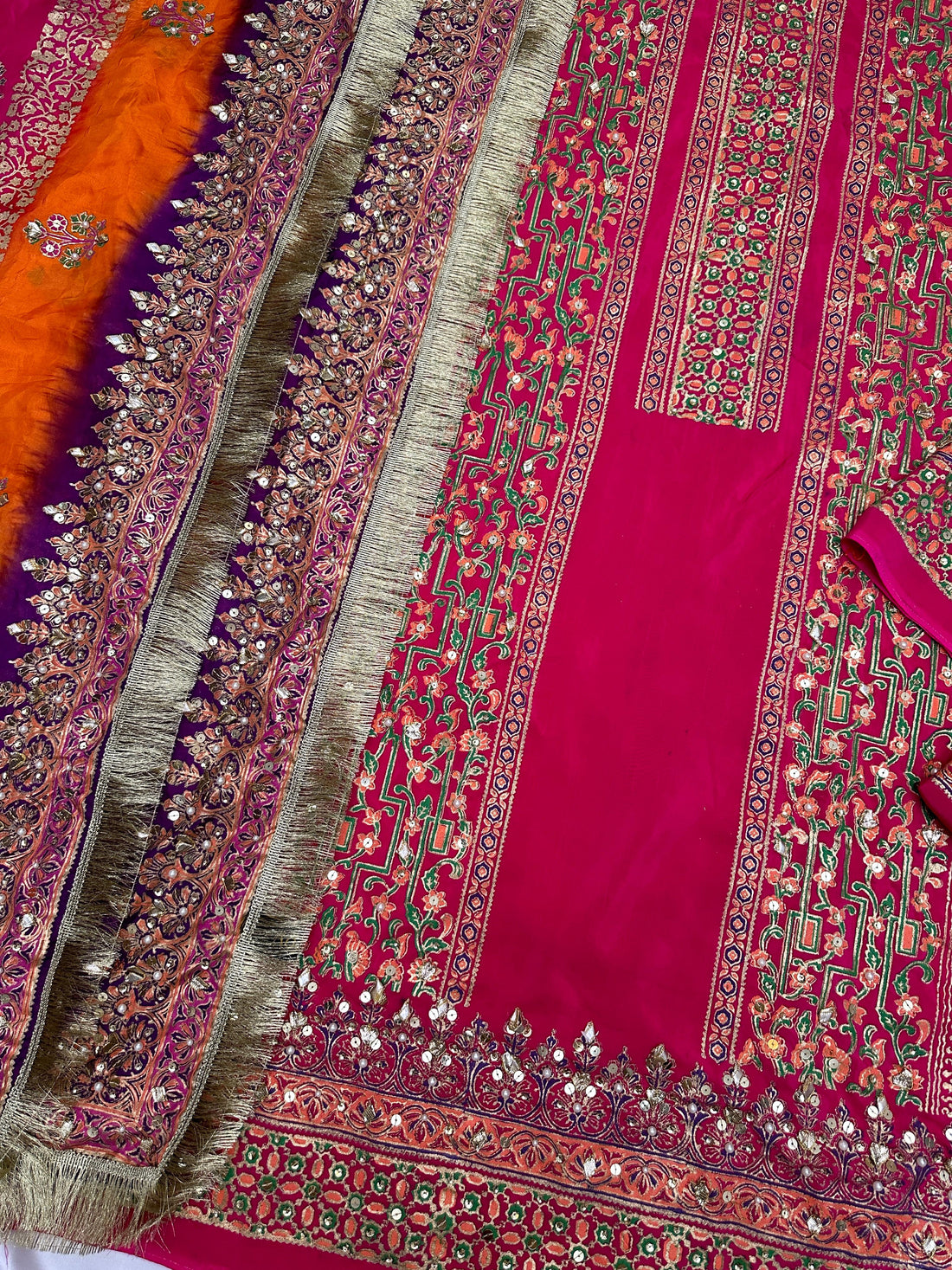 Fuchsia Pink – Elegantly Crafted in Raw Silk